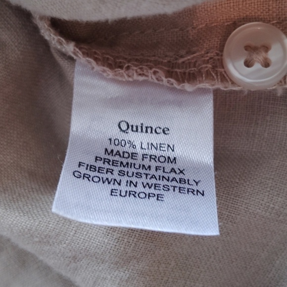 Quince Linen Blouse Size XS - Picture 11 of 13